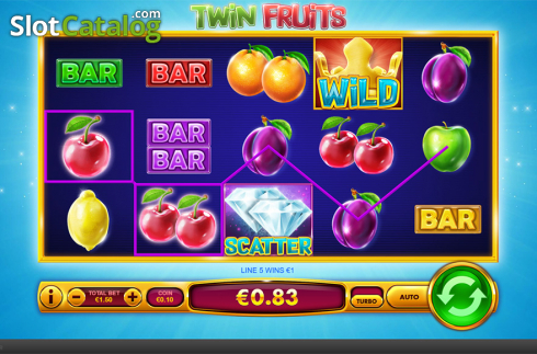 Скрин3. Twin Fruits слот
