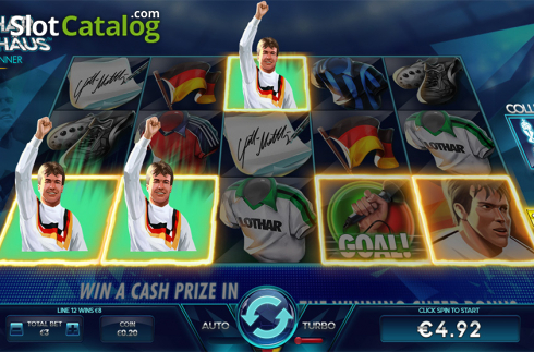 Скрин3. Lothar Matthäus Be a Winner слот
