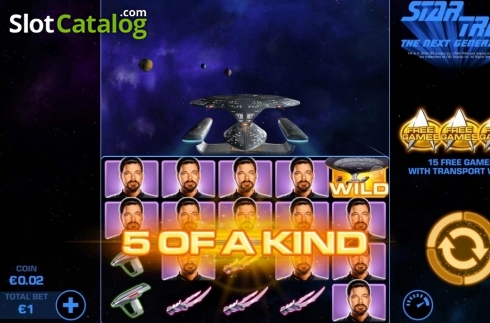 Скрин5. Star Trek: The Next Generation (Skywind Group) слот