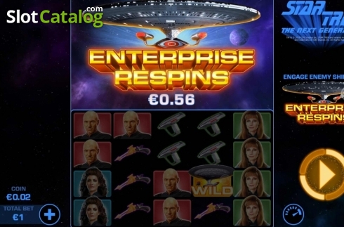 Скрин7. Star Trek: The Next Generation (Skywind Group) слот