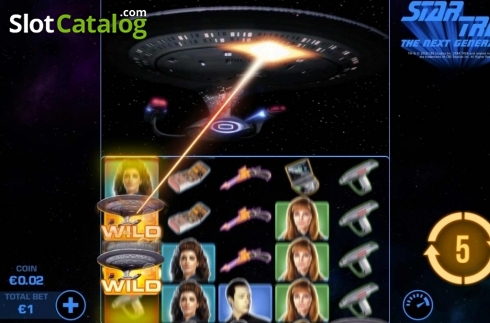 Скрин8. Star Trek: The Next Generation (Skywind Group) слот