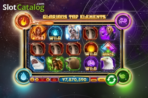 Скрин4. Glorious Top Elements слот