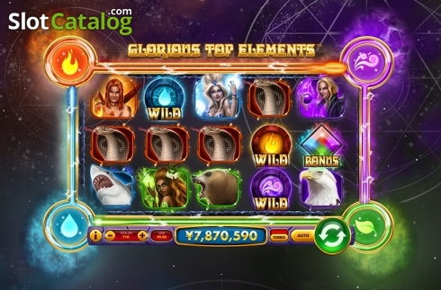 Скрин5. Glorious Top Elements слот