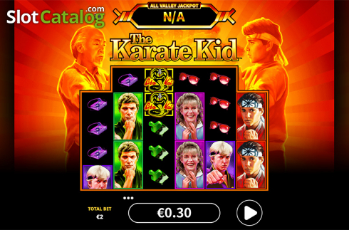 Скрин3. The Karate Kid слот