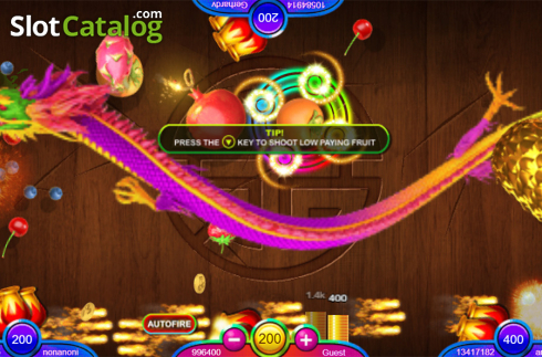 Скрин5. Fu Fruits Jackpot слот
