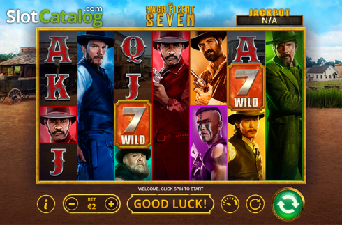 Скрин2. The Magnificent Seven (Skywind Group) слот