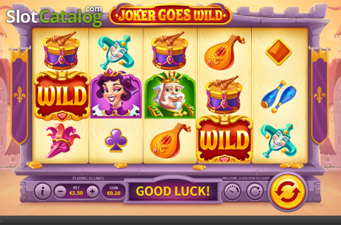 Скрин3. Joker Goes Wild (Skywind Group) слот