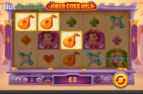 Скрин4. Joker Goes Wild (Skywind Group) слот