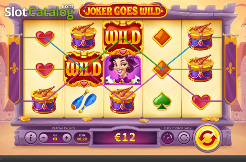 Скрин5. Joker Goes Wild (Skywind Group) слот