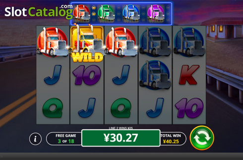 Скрин6. Highway Gold слот
