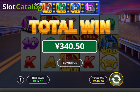 Скрин9. Highway Gold слот
