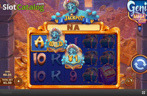 Скрин5. Genie Mega Reels слот