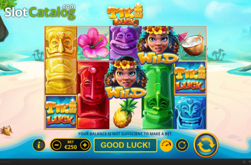Скрин2. Tiki Luck слот