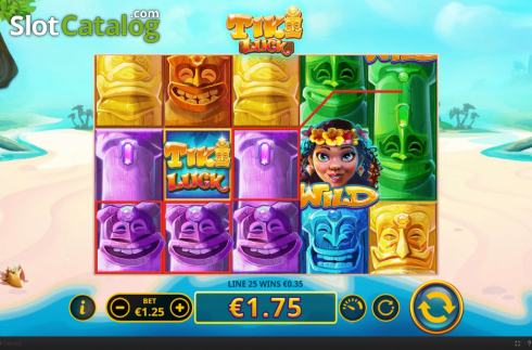 Скрин3. Tiki Luck слот