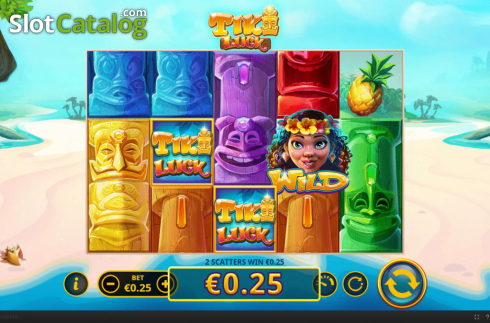Скрин5. Tiki Luck слот