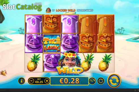 Скрин6. Tiki Luck слот