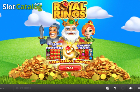 Скрин2. Royal Rings слот