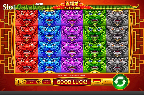 Скрин2. Wu Fu Long слот