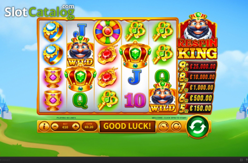 Скрин2. Respin King слот