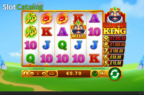 Скрин4. Respin King слот