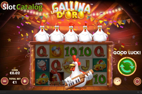 Скрин5. Chicken Fiesta слот