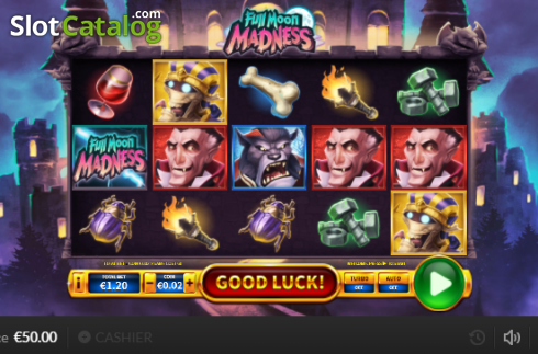 Скрин2. Full Moon Madness слот