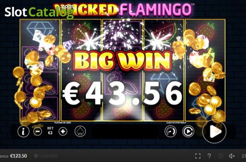Скрин5. Wicked Flamingo слот