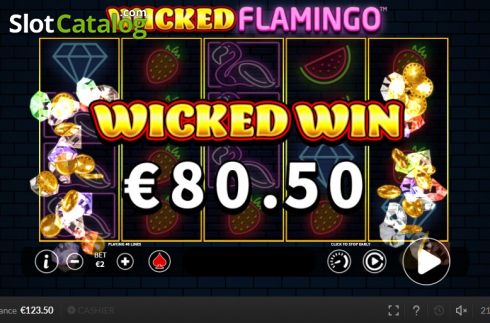 Скрин6. Wicked Flamingo слот