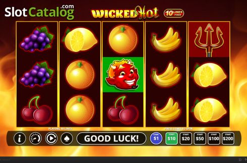 Скрин2. Wicked Hot слот