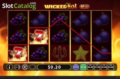 Скрин4. Wicked Hot слот