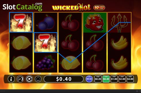 Скрин5. Wicked Hot слот