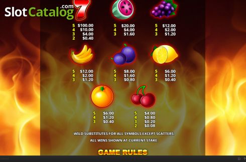 Скрин8. Wicked Hot слот