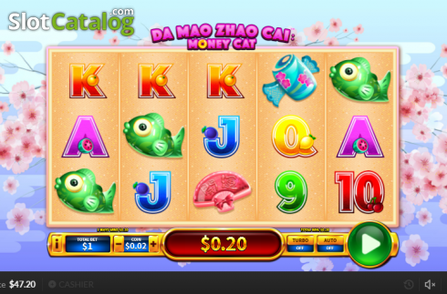 Скрин3. Da Mao Zhao Cai Money Cat слот