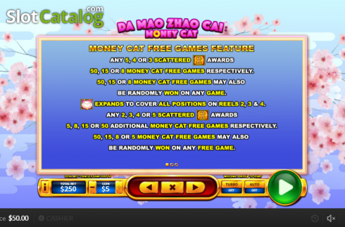 Скрин6. Da Mao Zhao Cai Money Cat слот