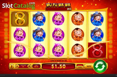 Скрин4. Wu Fu Wa Wa слот