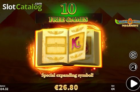 Скрин7. Book of Gems Megaways слот