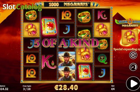 Скрин9. Book of Gems Megaways слот