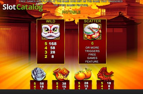 Скрин7. Gold Fortune Festival слот