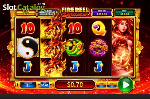 Скрин3. Fire Reel Deluxe слот