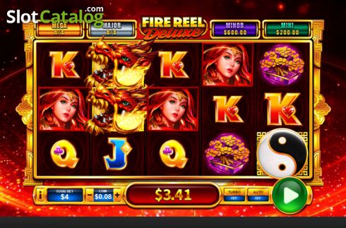 Скрин4. Fire Reel Deluxe слот