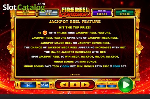 Скрин5. Fire Reel Deluxe слот