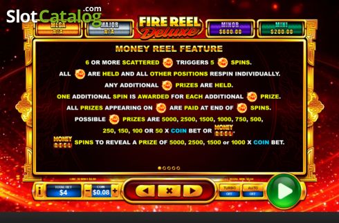 Скрин7. Fire Reel Deluxe слот