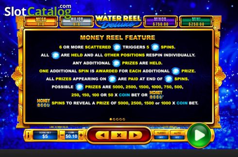 Скрин5. Water Reel Deluxe слот