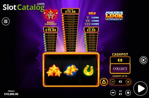 Скрин2. Jokers Luck Deluxe слот