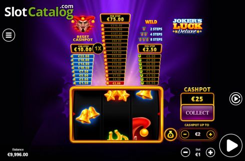 Скрин3. Jokers Luck Deluxe слот
