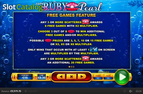 Скрин8. Ruby Pearl слот