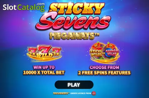 Скрин2. Sticky Sevens Megaways слот