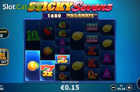 Скрин4. Sticky Sevens Megaways слот