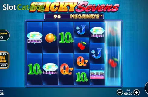 Скрин6. Sticky Sevens Megaways слот