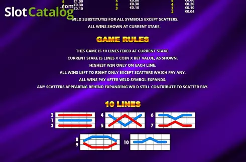 Скрин9. Wicked Dice 10 Lines слот